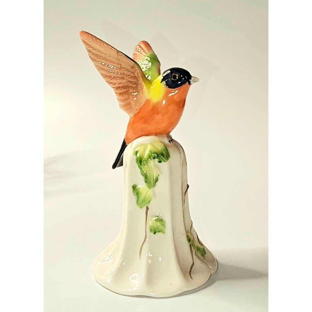 Vintage Ardalt Lenwile Bone China Bell Oriole Bird 5 inches Tall